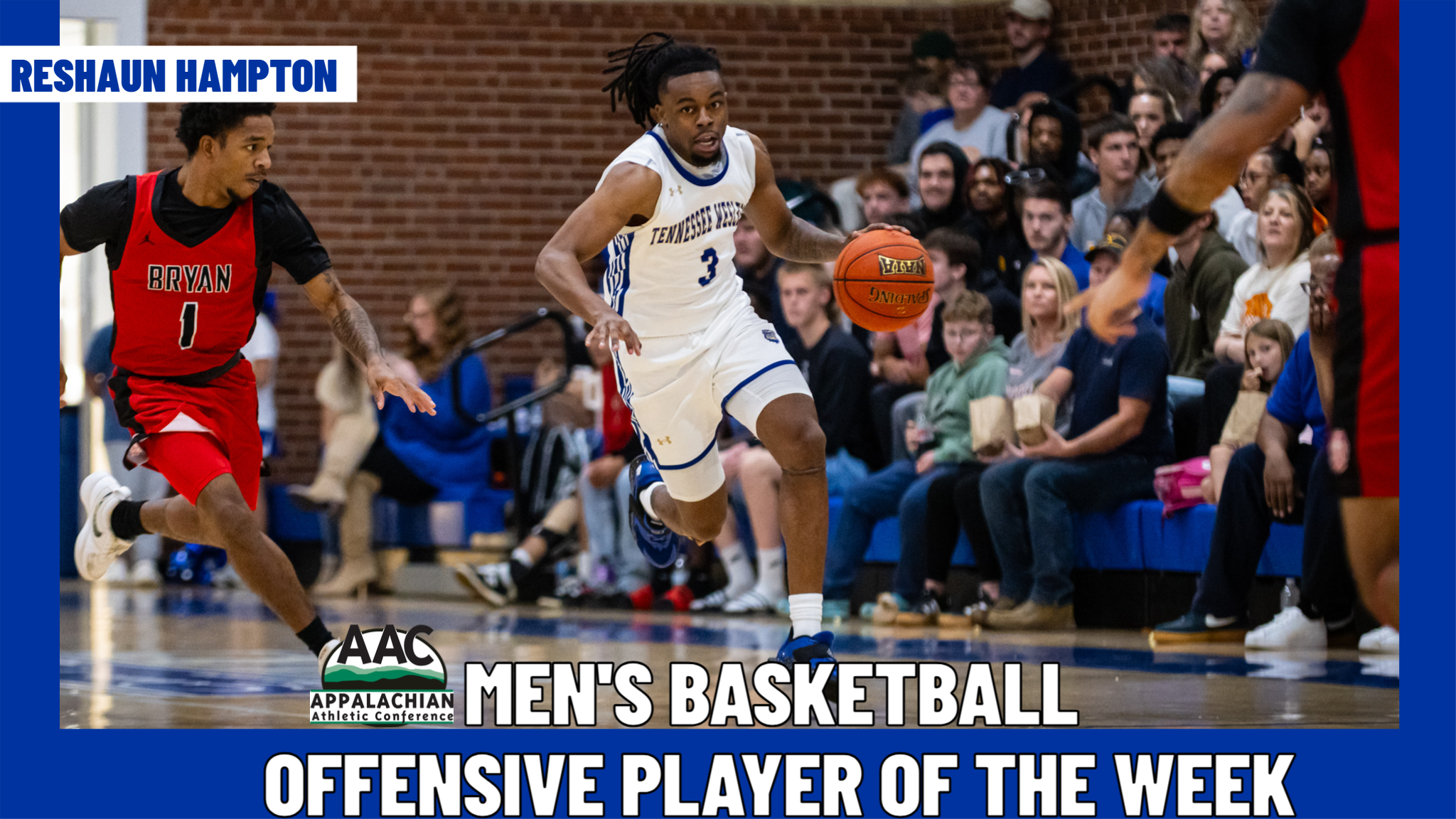 Hampton Wins Second AAC Weekly Award
