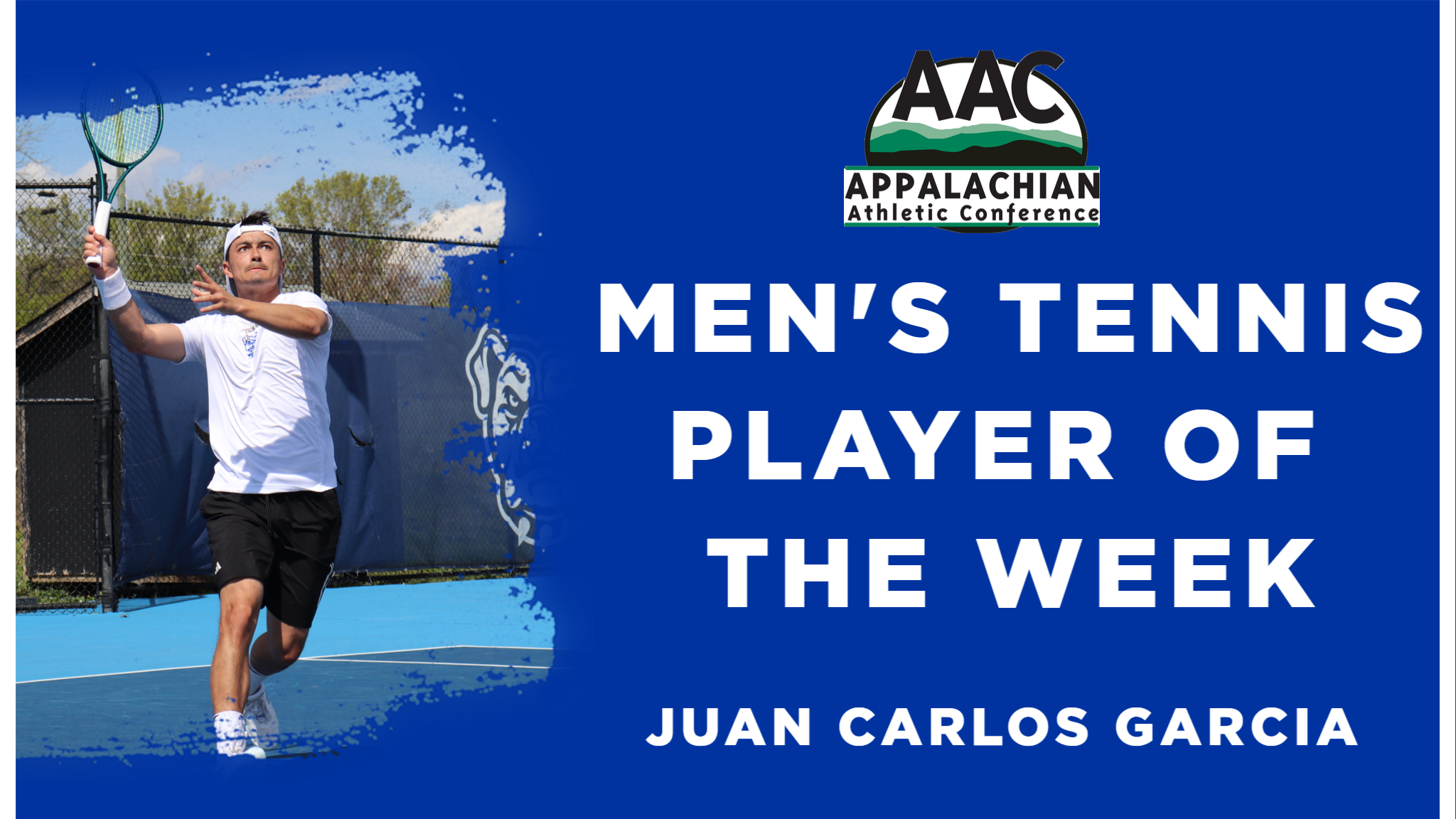Garcia Named AAC Men's Tennis Player of the Week