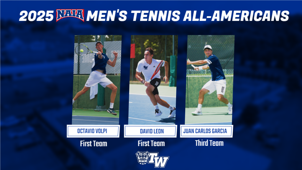 Three Men's Tennis Members Named NAIA All-Americans