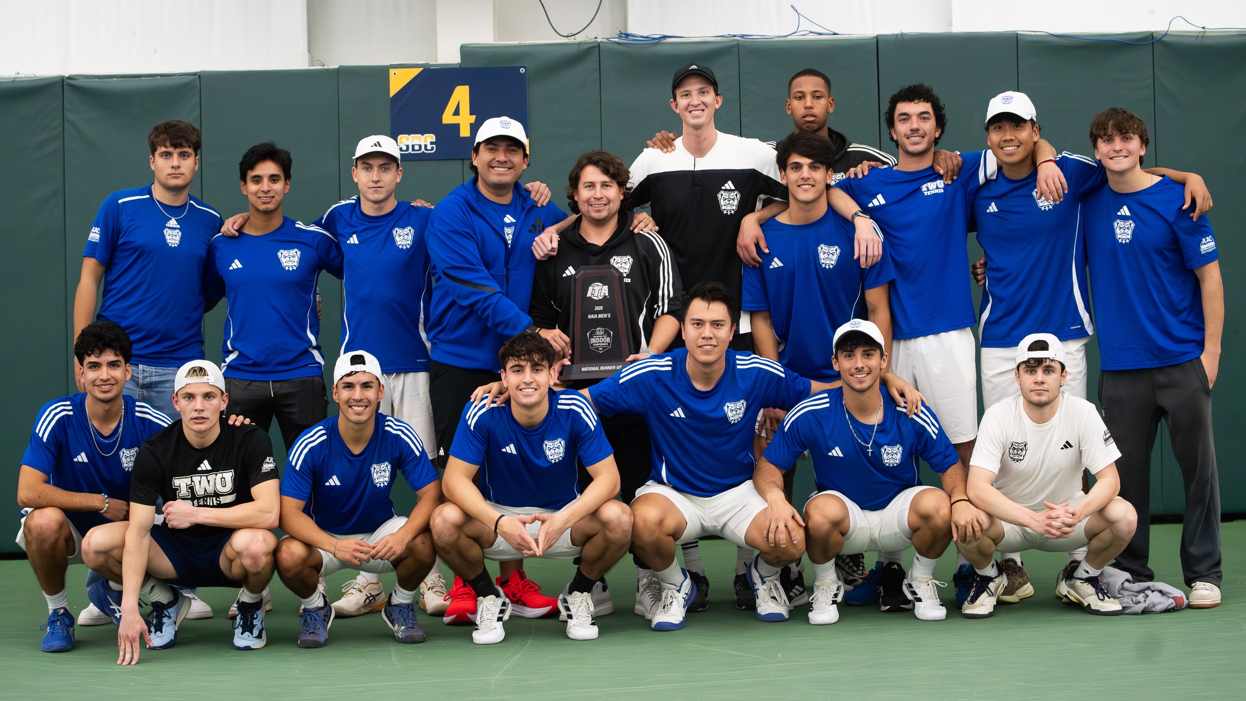 No. 3 Men's Tennis Finishes Second at ITA Indoors