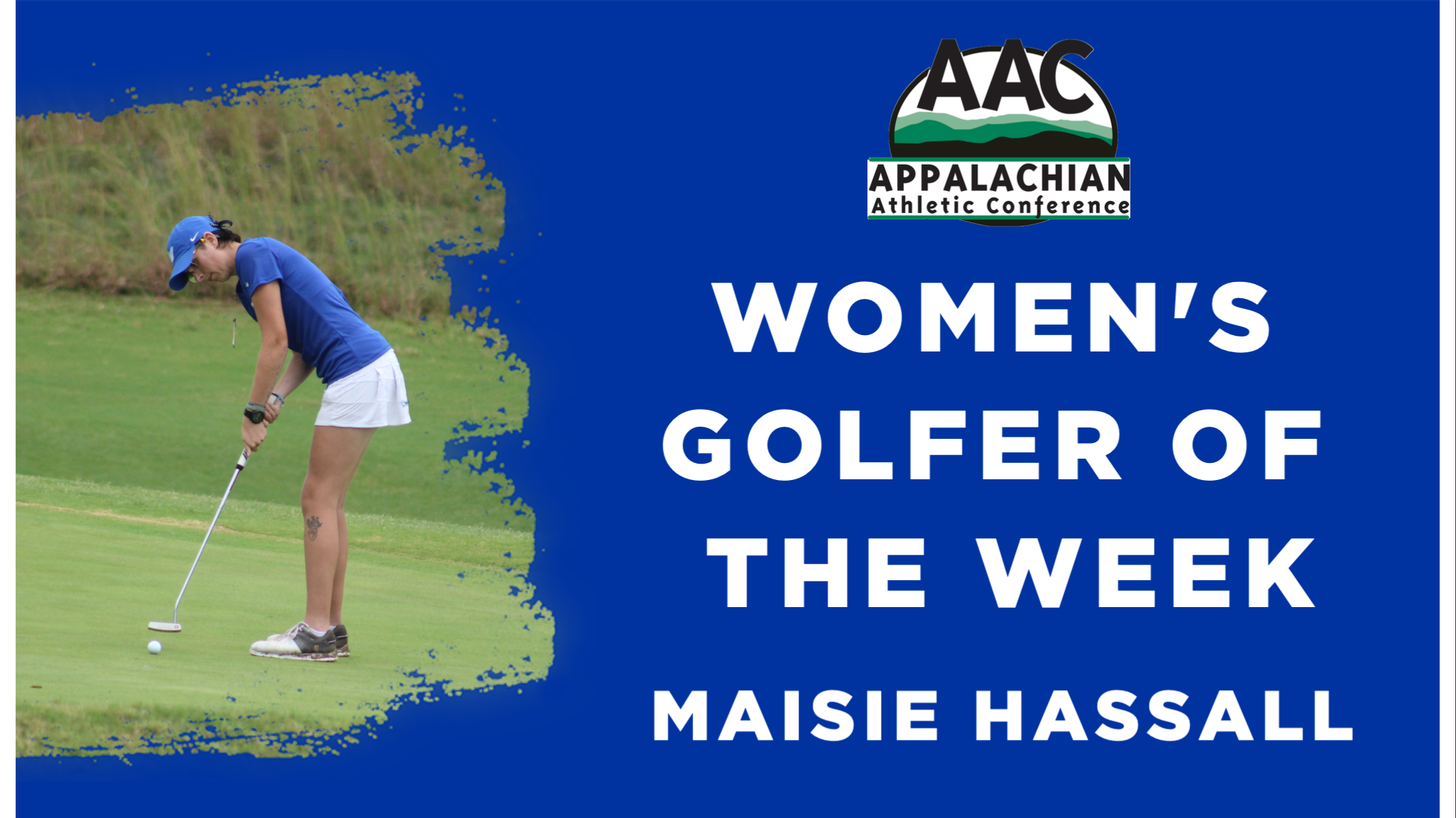 Hassall Named AAC Women's Golfer of the Week