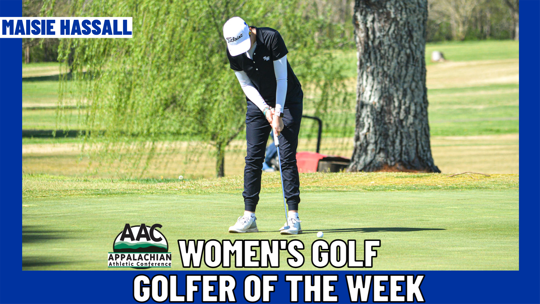Hassall Named AAC Women's Golfer of the Week