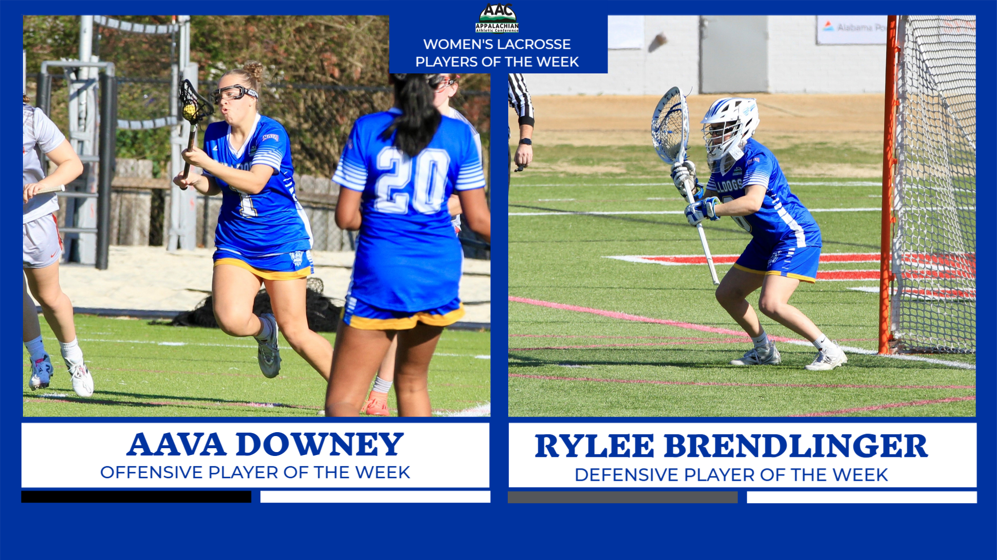 Women's Lacrosse Sweeps AAC Weekly Awards
