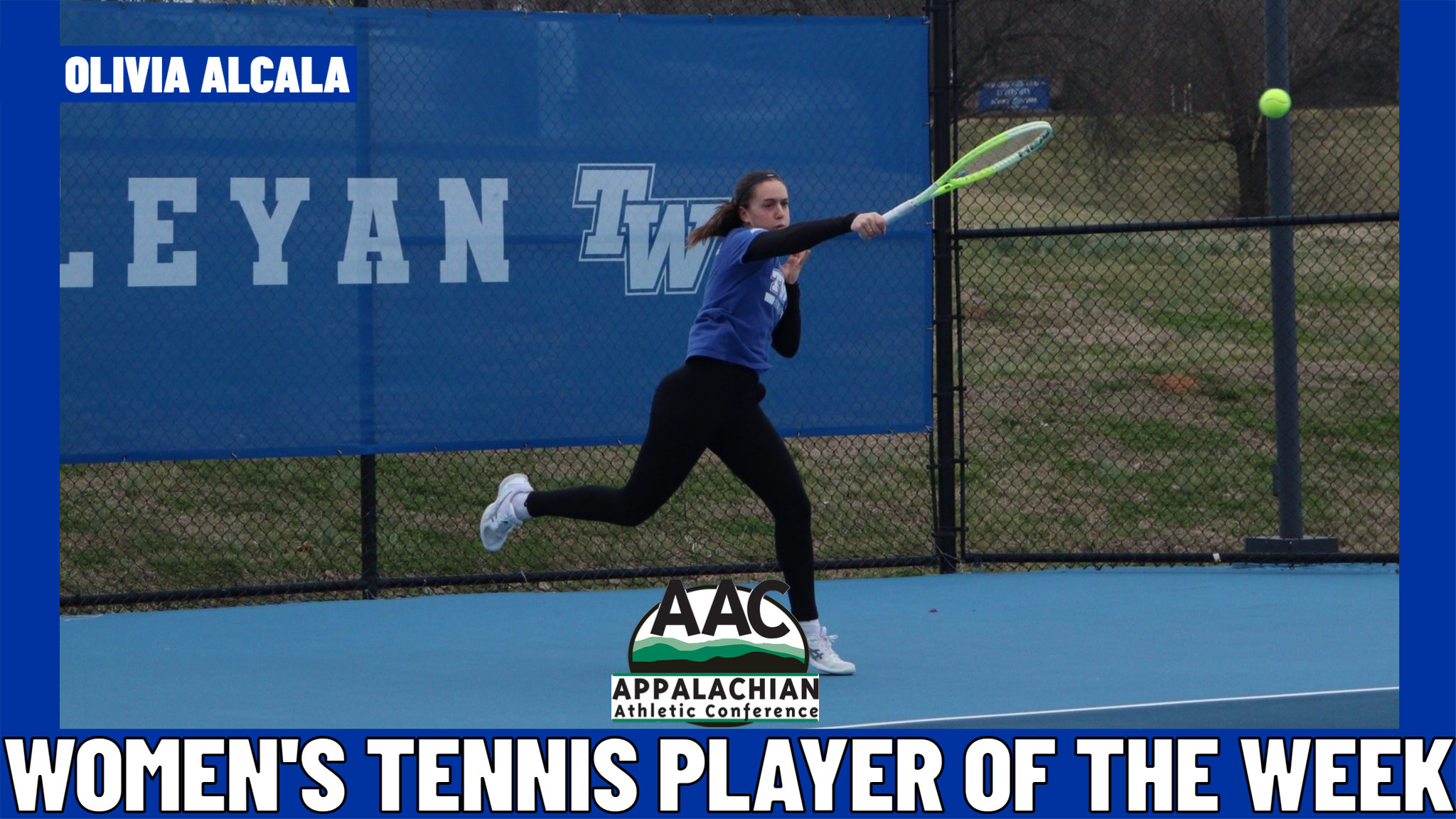 Alcala Wins AAC Weekly Award